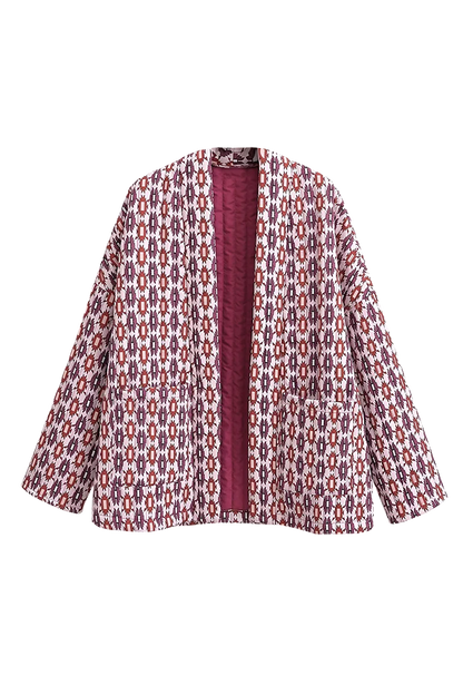 Rosa Elegante Designerjacke