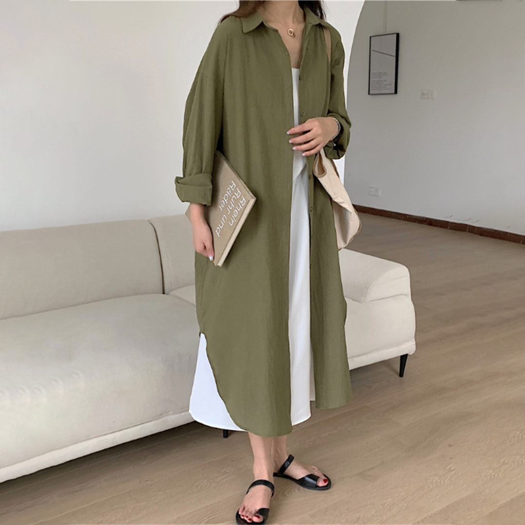 Maxi-Hemdkleid