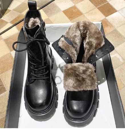 Stiefel Mit Hohem Absatz Und Reißverschluss