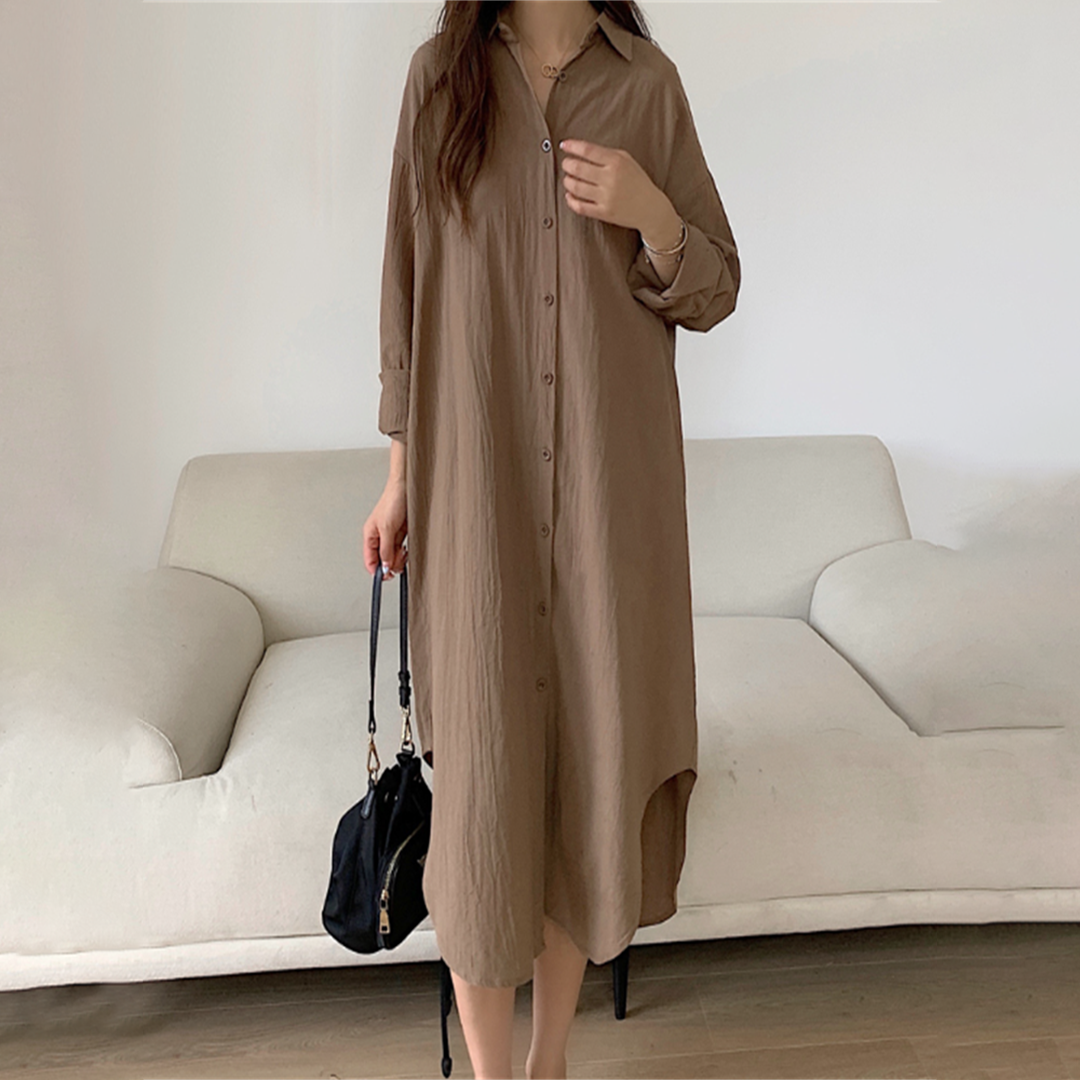 Maxi-Hemdkleid