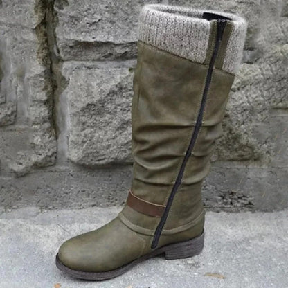 Damenstiefel Mit Dicken Absätzen Und Seitlichen Reißverschlüssen – Die Perfekte Harmonie Aus Stil Und Komfort
