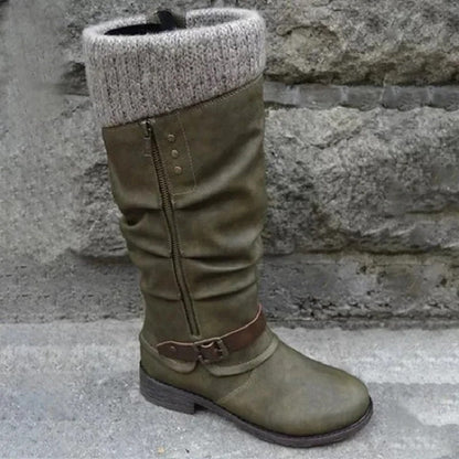 Damenstiefel Mit Dicken Absätzen Und Seitlichen Reißverschlüssen – Die Perfekte Harmonie Aus Stil Und Komfort