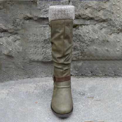 Damenstiefel Mit Dicken Absätzen Und Seitlichen Reißverschlüssen – Die Perfekte Harmonie Aus Stil Und Komfort