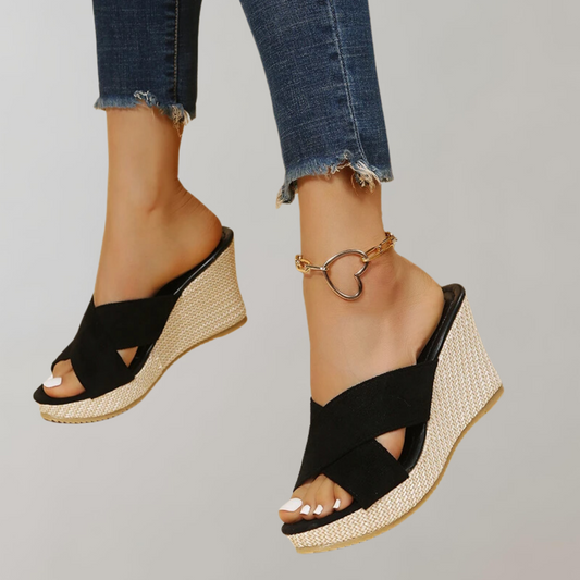 Orthopädische Sandalen Mit Hohen Absätzen