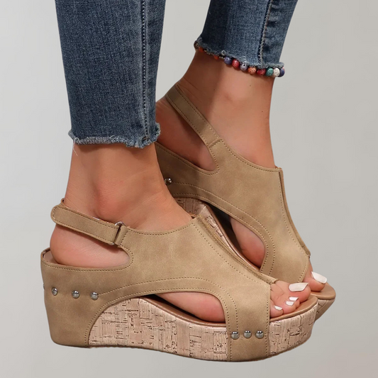Orthopädische Sandalen Mit Hohem Absatz | Bequeme Damensandalen
