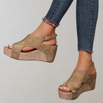 Orthopädische Sandalen Mit Hohem Absatz | Bequeme Damensandalen