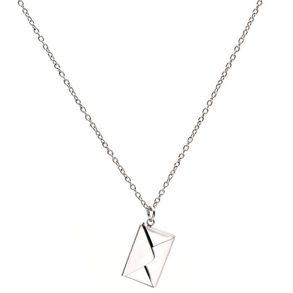 Elegante Halskette Mit Buchstaben-Design