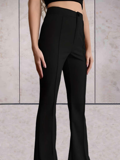 Stilvolle Sommerhose Mit Hoher Taille