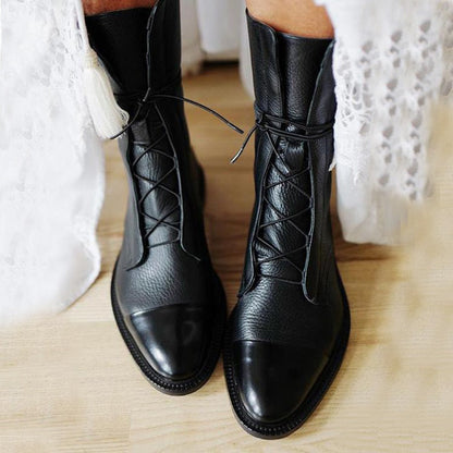 Vintage Damenstiefel Mit Absatz