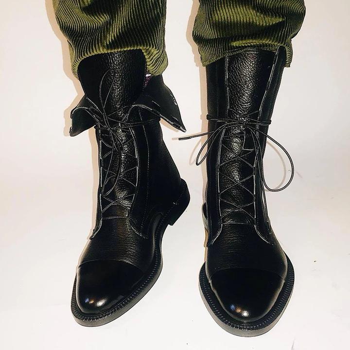 Vintage Damenstiefel Mit Absatz