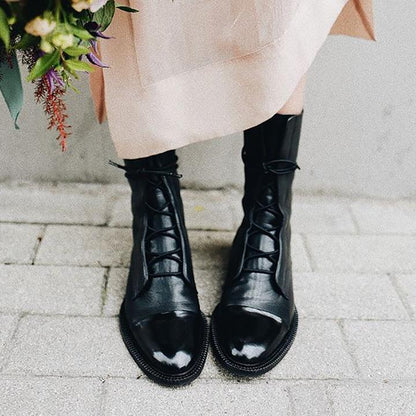 Vintage Damenstiefel Mit Absatz