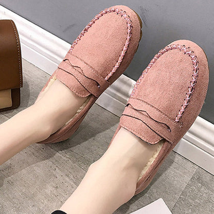 Freizeitschuhe Mit Plüsch-Innenausstattung