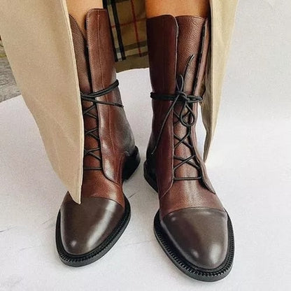 Vintage Damenstiefel Mit Absatz