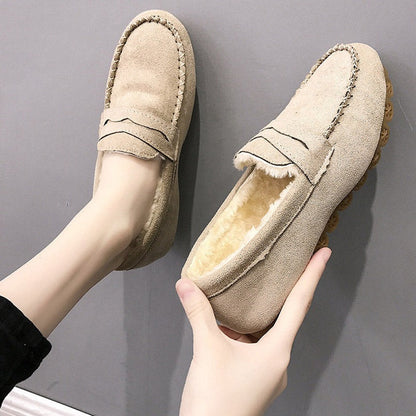 Freizeitschuhe Mit Plüsch-Innenausstattung