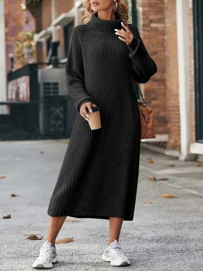 Strickkleid Mit Stilvollem Design