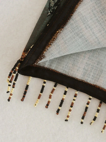 Vintage Minirock Mit Geometrischem Muster