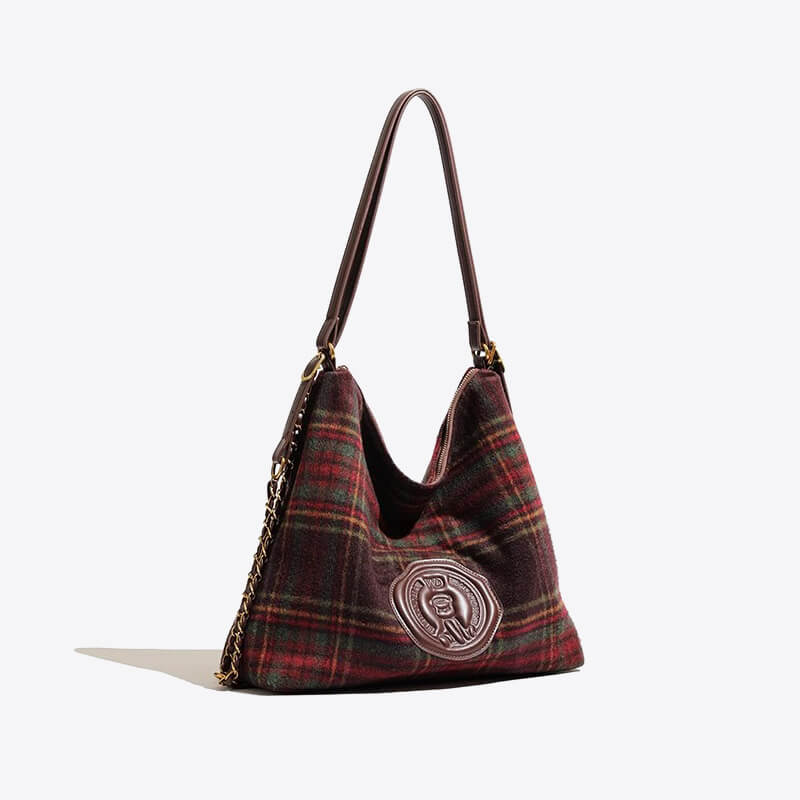 Elegante Tasche İm Retro-Canvas-Design