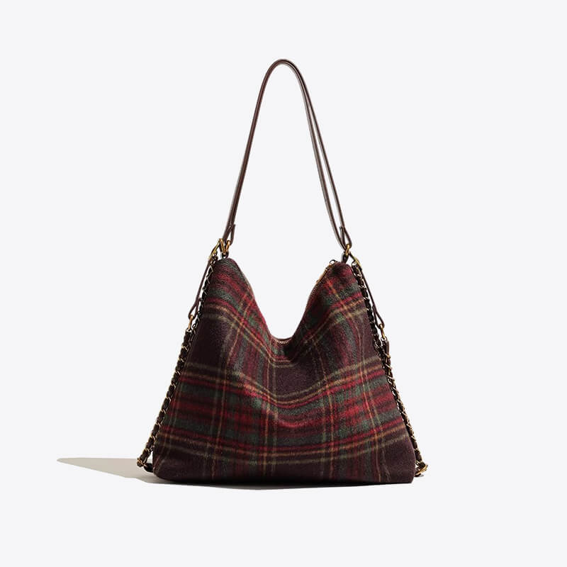 Elegante Tasche İm Retro-Canvas-Design