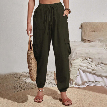 Schlichte Cargo-Freizeithose