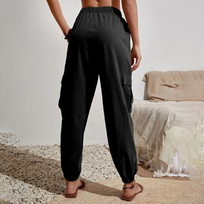 Schlichte Cargo-Freizeithose