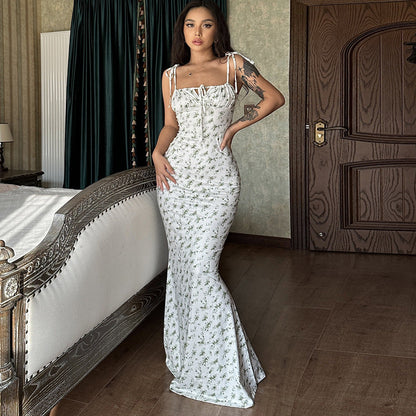 Maxikleid Mit Blumenmuster