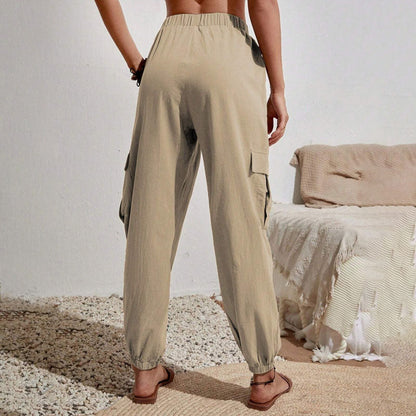 Schlichte Cargo-Freizeithose