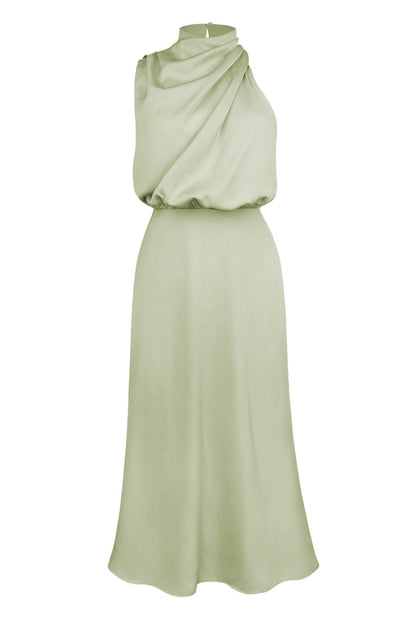 Midikleid Mit Schulterfreiem Ausschnitt