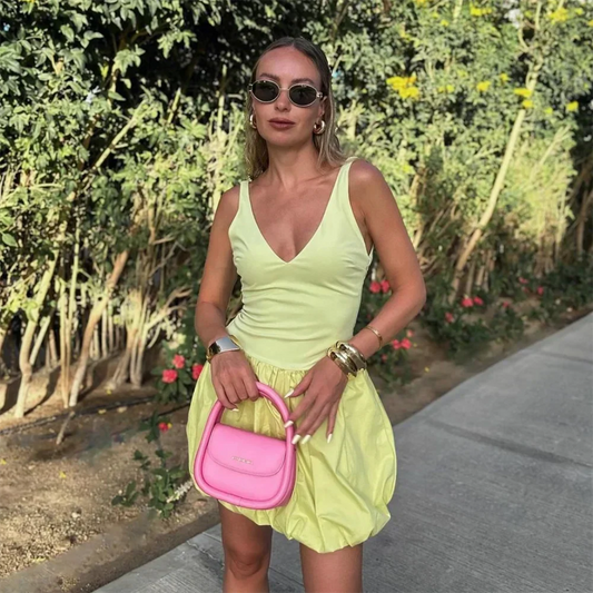 Retro Sommer Minikleid