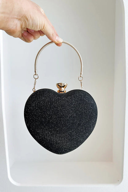 Herzförmige Clutch