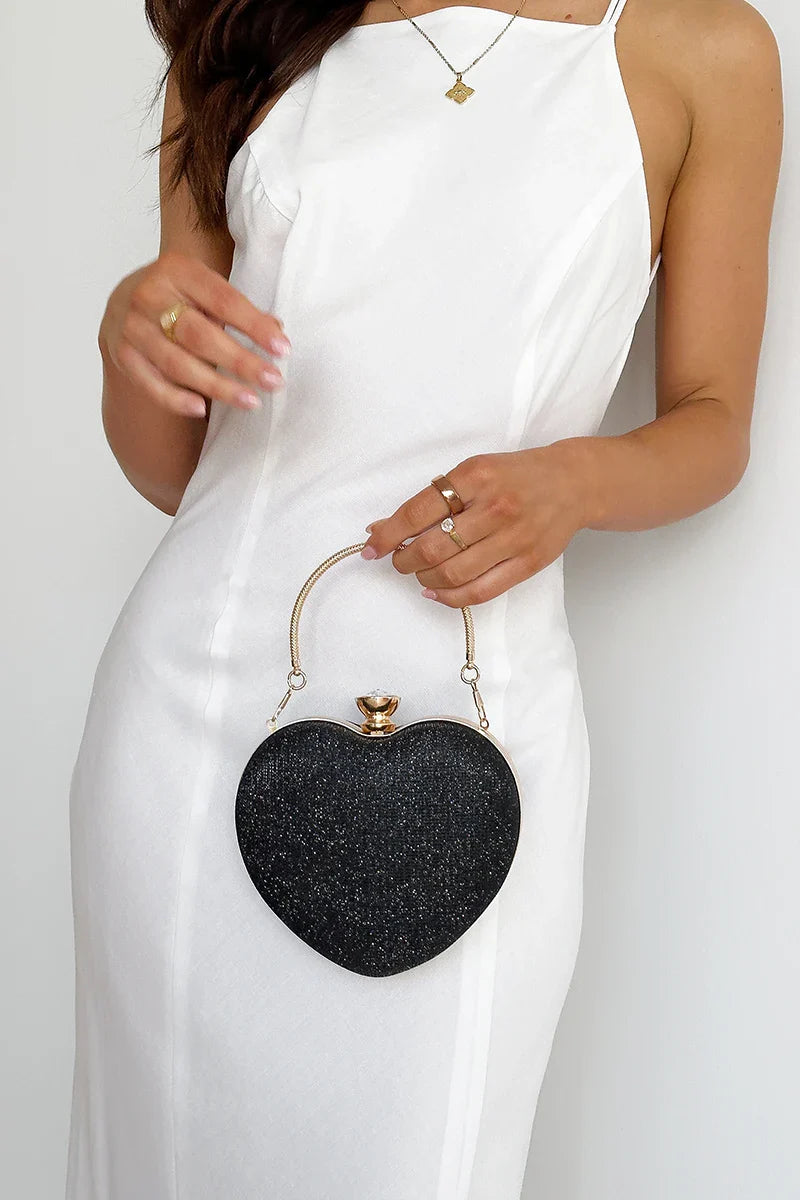 Herzförmige Clutch