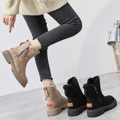 Stilvolle, Warm Gefütterte Stiefel