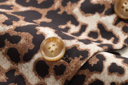 Weste Mit Leopardenmuster