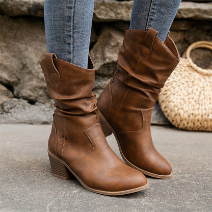 Stilvolles Design, Niedrige Stiefel