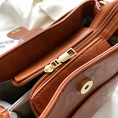 Modische Damen-Umhängetasche Aus Luxuriösem Leder