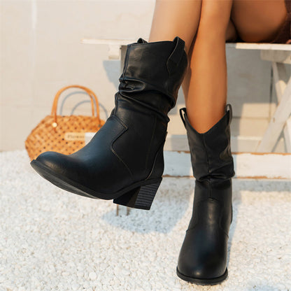 Stilvolles Design, Niedrige Stiefel