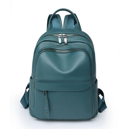 Hochwertiger Damenrucksack Aus Leder