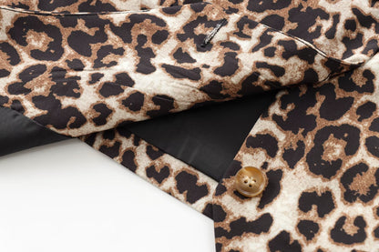 Weste Mit Leopardenmuster