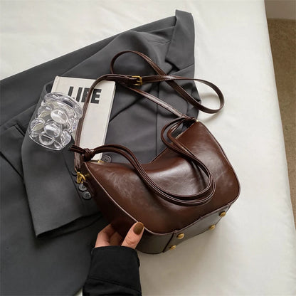 Elegante Designertasche Aus Leder