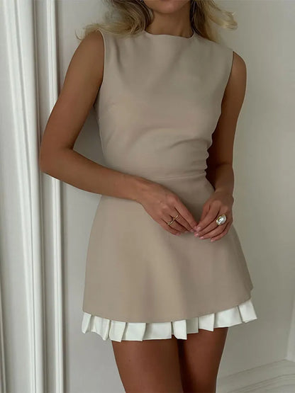 Elegantes Ärmelloses Minikleid