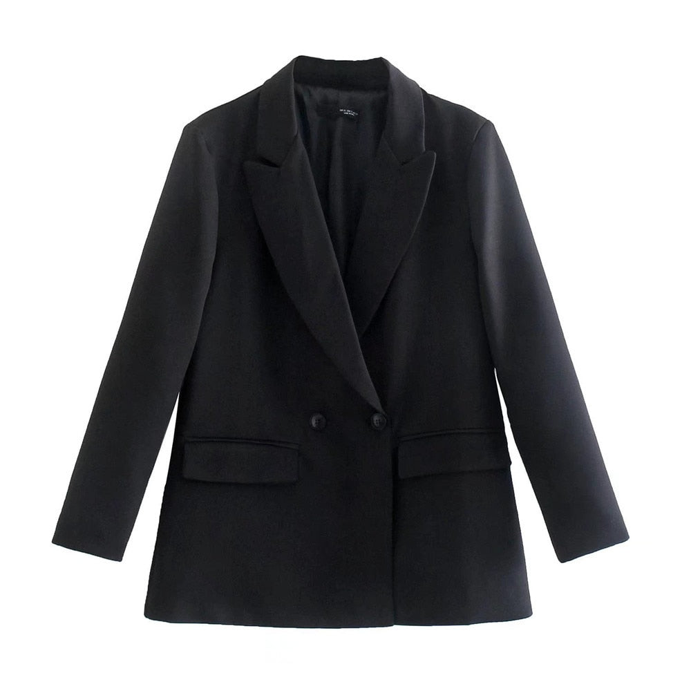 Stilvolle Blazerjacke Mit Klassischem Kragen