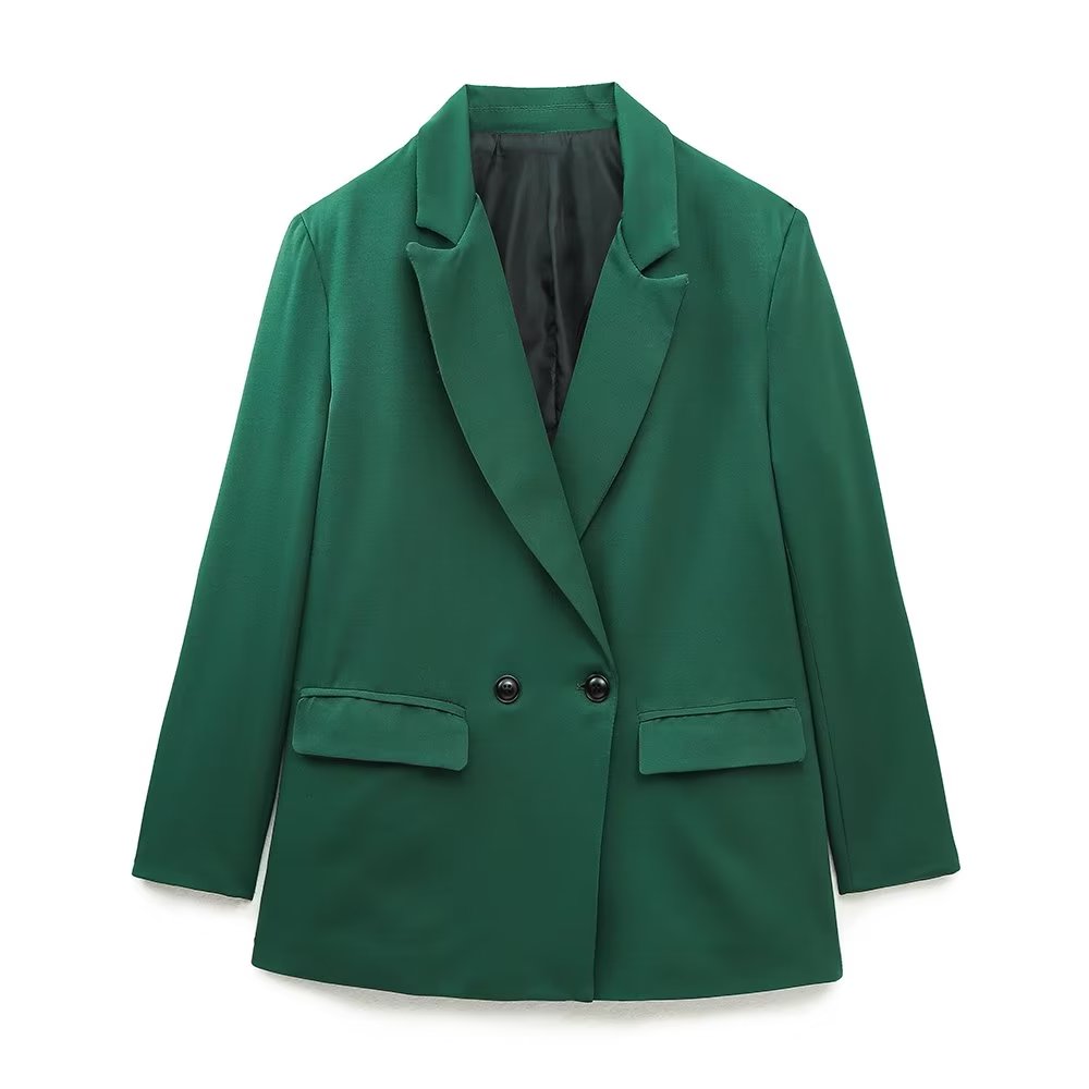 Stilvolle Blazerjacke Mit Klassischem Kragen