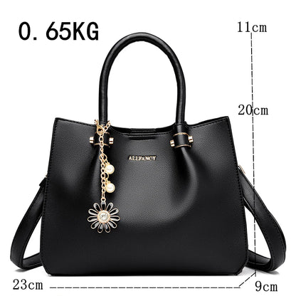 Hochwertige Damenhandtasche Aus Pu-Leder Mit Großem Fassungsvermögen