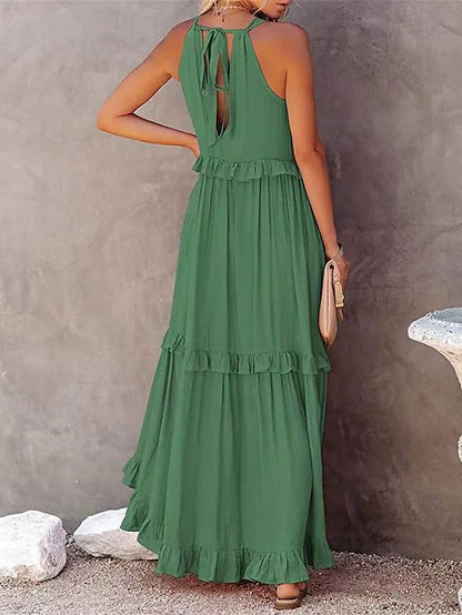 Geräumiges Maxi-Sommerkleid