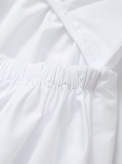 Elegantes Midikleid Mit Tiefem Rücken