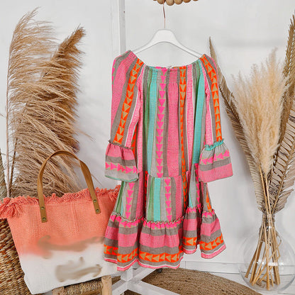 Trägerloses Sommerkleid