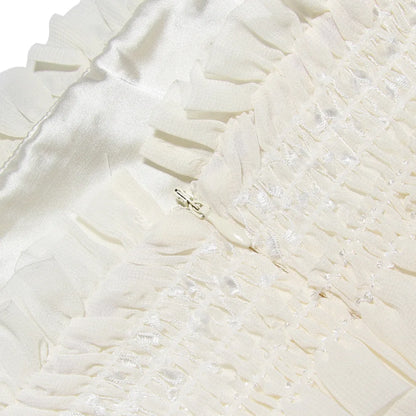 Maxi-Slipkleid Mit Plissierung