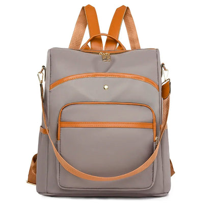 Reiserucksack Damen Nylon Wasserdichter Laptop-Rucksack