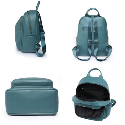 Hochwertiger Damenrucksack Aus Leder