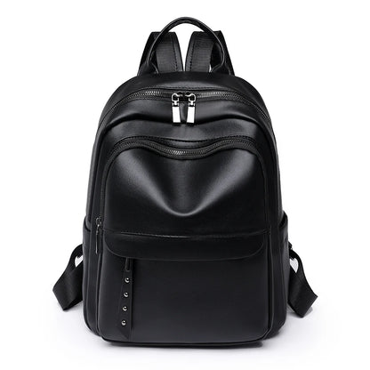 Hochwertiger Damenrucksack Aus Leder