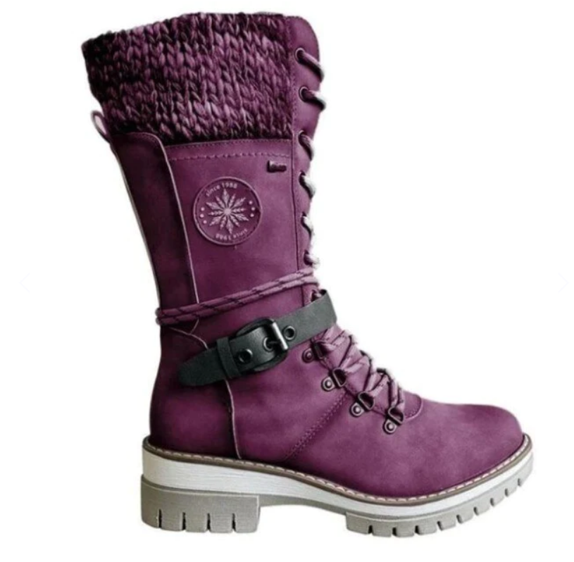 Bequeme Damenstiefel: Eleganz Und Komfort Mit Rutschfester Sohle